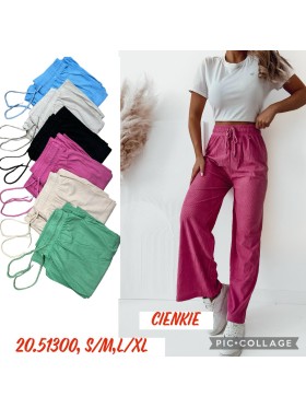 Spodnie damskie , size S-xl, paczka 12szt,mix kolor