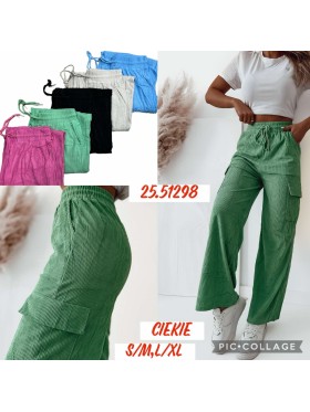 Spodnie damskie , size S-xl, paczka 12szt,mix kolor