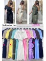 Sukienki damskie wloskie, size uni, paczka 6szt, mix kolor