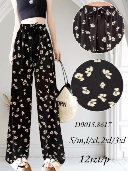 Spodnie damskie , size S-xl, paczka 12szt,mix kolor