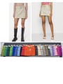 Spódnica krótka damskie wloskie, size uni, paczka 6szt, mix kolor