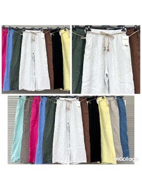 Spodnie damskie wloskie, size uni, paczka 6szt, mix kolor