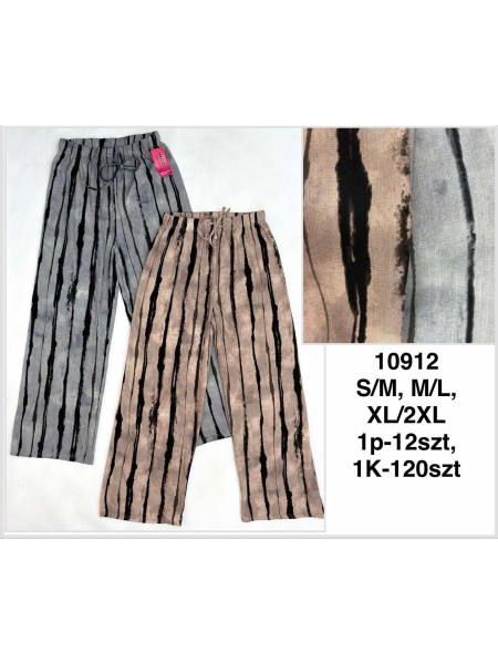 Spodnie damskie , size S-2xl, paczka 12szt,mix kolor