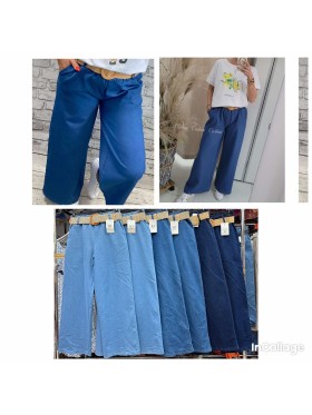 Spodnie damskie wloskie, size uni, paczka 6szt, mix kolor