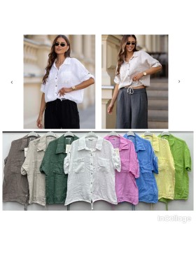 Koszule damskie wloskie, size uni, paczka 6szt, mix kolor
