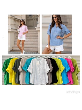 Koszule damskie wloskie, size uni, paczka 6szt, mix kolor