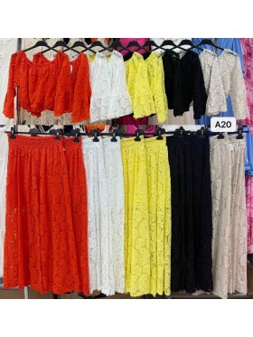 Komplety damskie wloskie, size uni, paczka 6szt, mix kolor