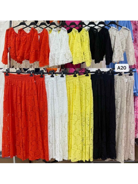 Komplety damskie wloskie, size uni, paczka 6szt, mix kolor