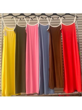 Sukienki damskie wloskie, size uni, paczka 6szt, mix kolor