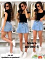 Spódnica krótka  Jeansowa damska M'sara , size 34-42, paczka 10szt,