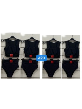 Komplety damskie wloskie, size uni, paczka 6szt,1kolor