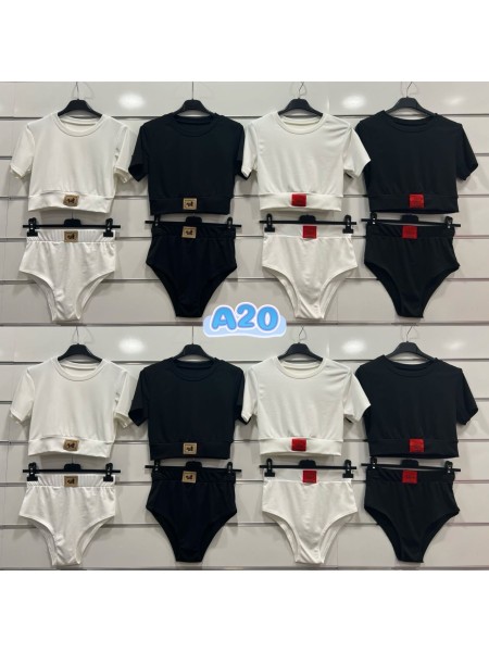 Komplety damskie wloskie, size uni, paczka 6szt,mix kolor