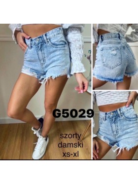 Spodenki jeansowe damskie M'sara  , size xs-xl, paczka 10szt,