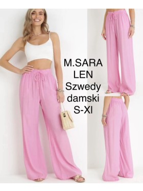 Spodnie damskie M'sara , size s-xl, paczka 12szt,
