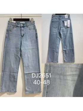 Jeansy damskie , size 40-48, paczka 10szt,