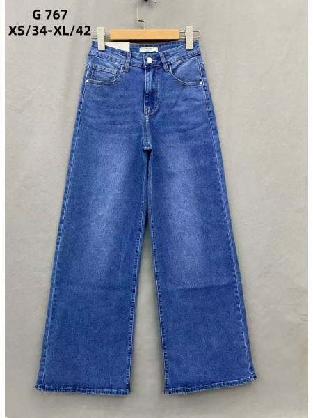 Jeansy damskie , size 34-42, paczka 10szt,
