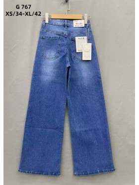 Jeansy damskie , size 34-42, paczka 10szt,