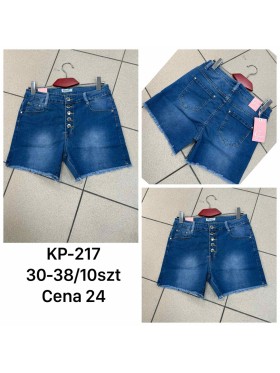 Spodenki jeansowe damskie , size 30-38, paczka 10szt,