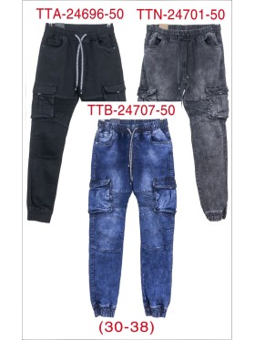Jeansy damskie , size 30-38, paczka 12szt,1 kolor