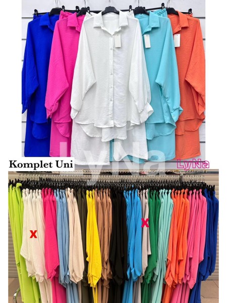 Komplety damskie wloskie, size uni, paczka 6szt, mix kolor