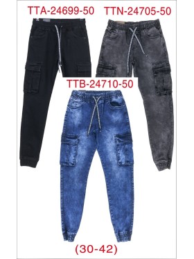 Jeansy damskie , size 30-42, paczka 10szt,1 kolor