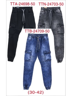 Jeansy damskie , size 30-42, paczka 10szt,1 kolor