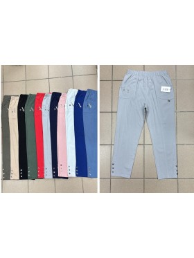 Spodnie damskie , size 40-46, paczka 10szt,mix kolor