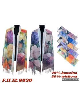 Szaliki Damskie , size standard (12szt/paczka) mix kolor,