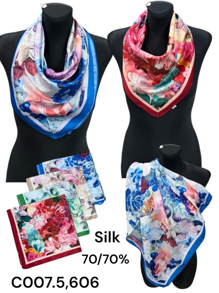 Szaliki Damskie , size standard (12szt/paczka) mix kolor,