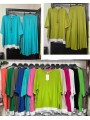 Bluzki damskie Włoskie , Size uni,paczka 6szt,mix kolor