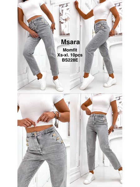 Jeansy damskie M'sara , size xs-xl, paczka 10szt,