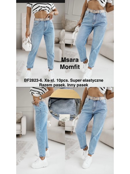 Jeansy damskie M'sara , size xs-xl, paczka 10szt,