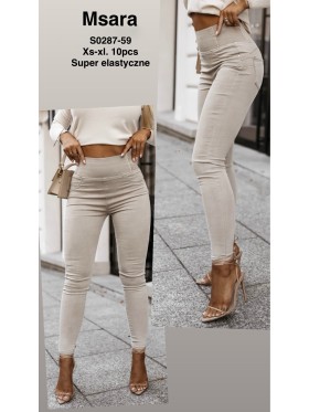 Jeansy damskie M'sara , size xs-xl, paczka 10szt,