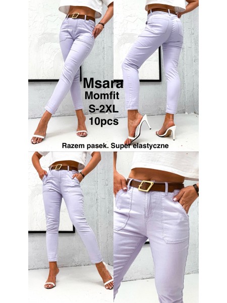 Jeansy damskie M'sara , size s-2xl, paczka 10szt,