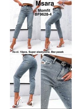Jeansy damskie M'sara , size xs-xl, paczka 10szt,