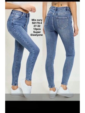 Jeansy damskie , size 27-32, paczka 10szt,