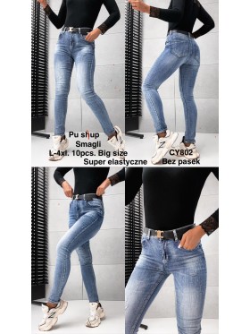 Jeansy damskie , size XS-XL, paczka 10szt,