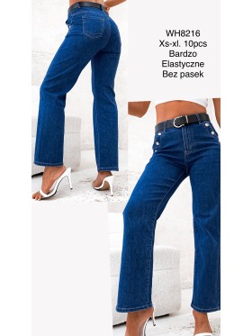 Jeansy damskie , size XS-XL, paczka 10szt,