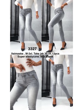Jeansy damskie , size M-3XL, paczka 12szt,