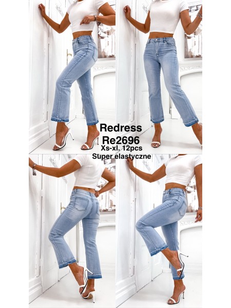 Jeansy damskie , size XS-XL, paczka 12szt,