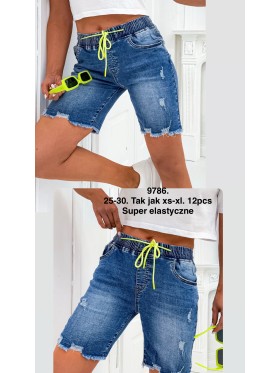 Spodenki jeansowe damskie , size XS-XL, paczka 12szt,