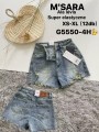 Spodenki jeansowe damskie M'sara, size XS-XL, paczka 12szt,