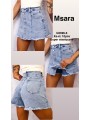 Spódnica krótka jeansowa damska M'sara, size XS-XL, paczka 10szt,