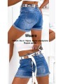 Spodenki jeansowe damskie M'sara, size XS-XL, paczka 10szt,