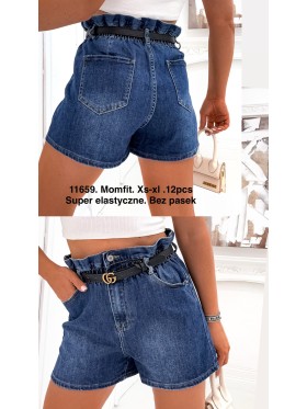 Spodenki jeansowe damskie , size XS-XL, paczka 12szt,