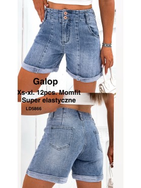 Spodenki jeansowe damskie , size XS-XL, paczka 12szt,