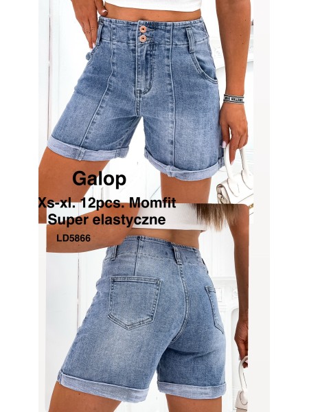 Spodenki jeansowe damskie , size XS-XL, paczka 12szt,