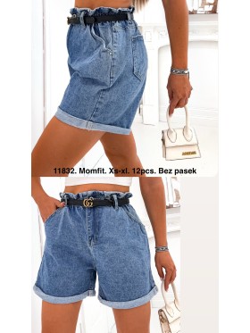 Spodenki jeansowe damskie , size XS-XL, paczka 12szt,