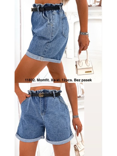 Spodenki jeansowe damskie , size XS-XL, paczka 12szt,