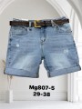 Spodenki jeansowe damskie , size 29-38, paczka 10szt,